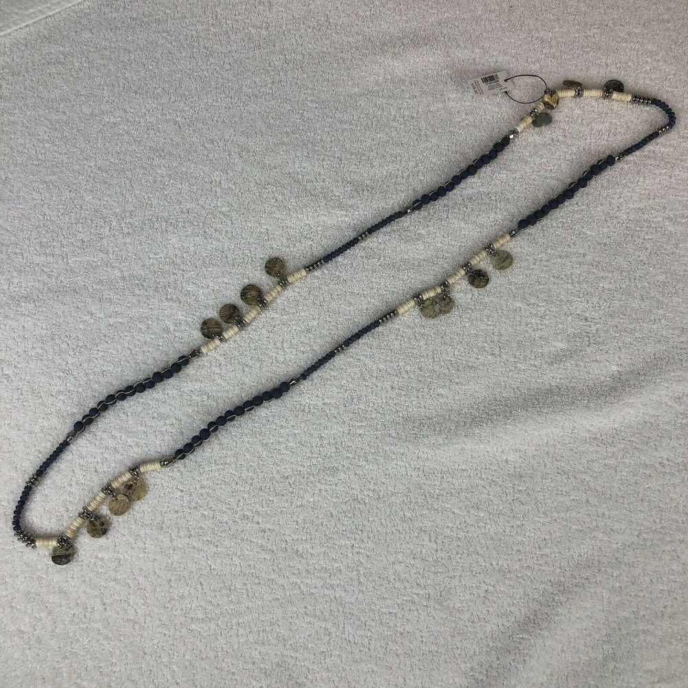 Chico's Long Necklace 48" Utopia Single Strand - Picture 4 of 8